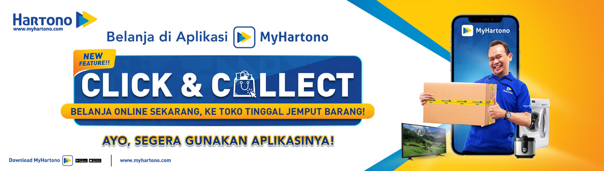 Belanja di Aplikas MyHartono bisa Click and Collect