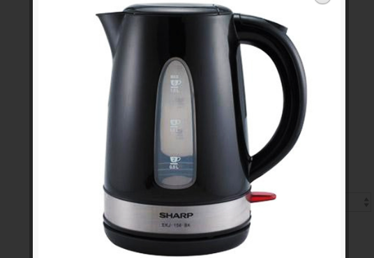 SHARP ELECTRIC KETTLE EKJ-156-BK