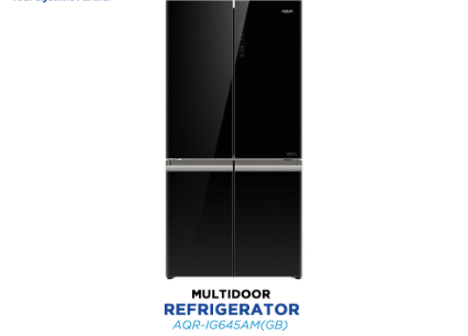 AQUA KULKAS MULTIDOOR REFRIGERATOR AQR-IG645AM(GB)