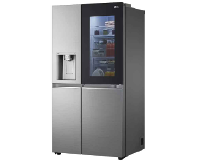 LG KULKAS INSTAVIEW SIDE BY SIDE REFRIGERATOR GCX257CSEW