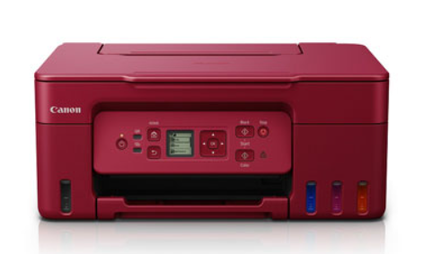 Canon Printer Multifunction Ink Tank Pixma G3770 Red