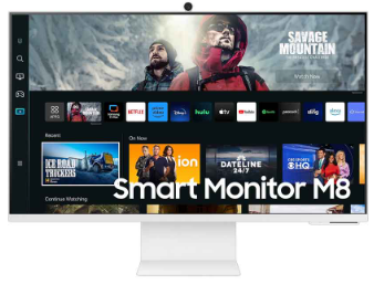 SAMSUNG 32" SMART MONITOR LS32CM801UEXXD