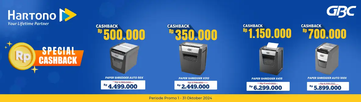 GBC Paper Shredder Special Cashback