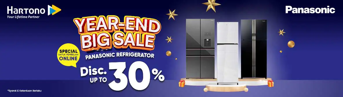 Panasonic Kulkas Year End Sale
