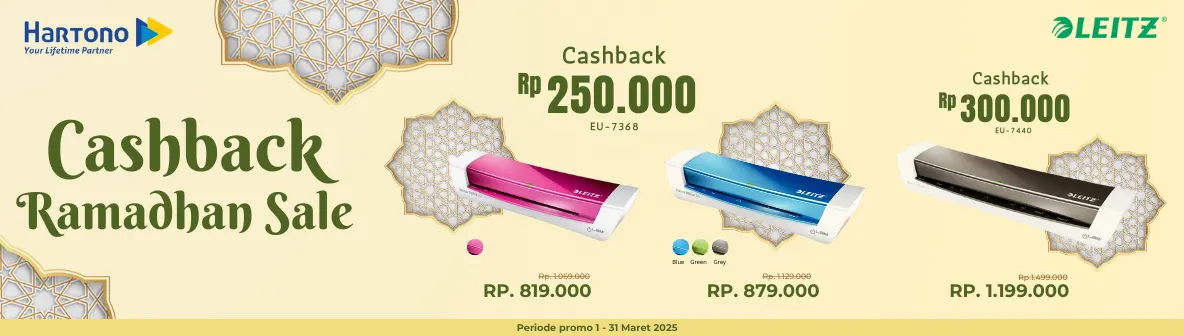 Leitz Mesin Laminating Ramadhan Sale