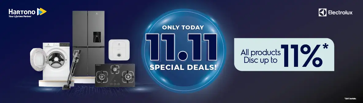 Electrolux all products discount 11%