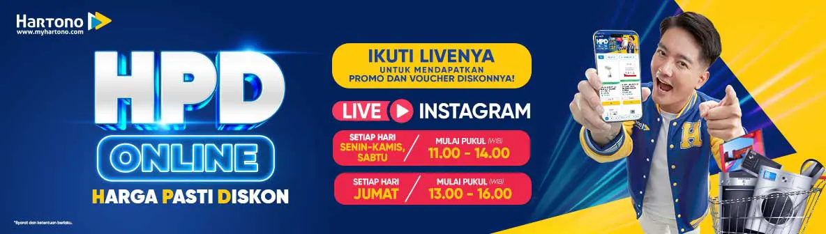 Live Instagram MyHartono Spill Produk + Diskon