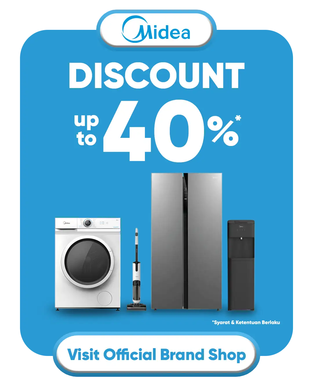 midea official brand store