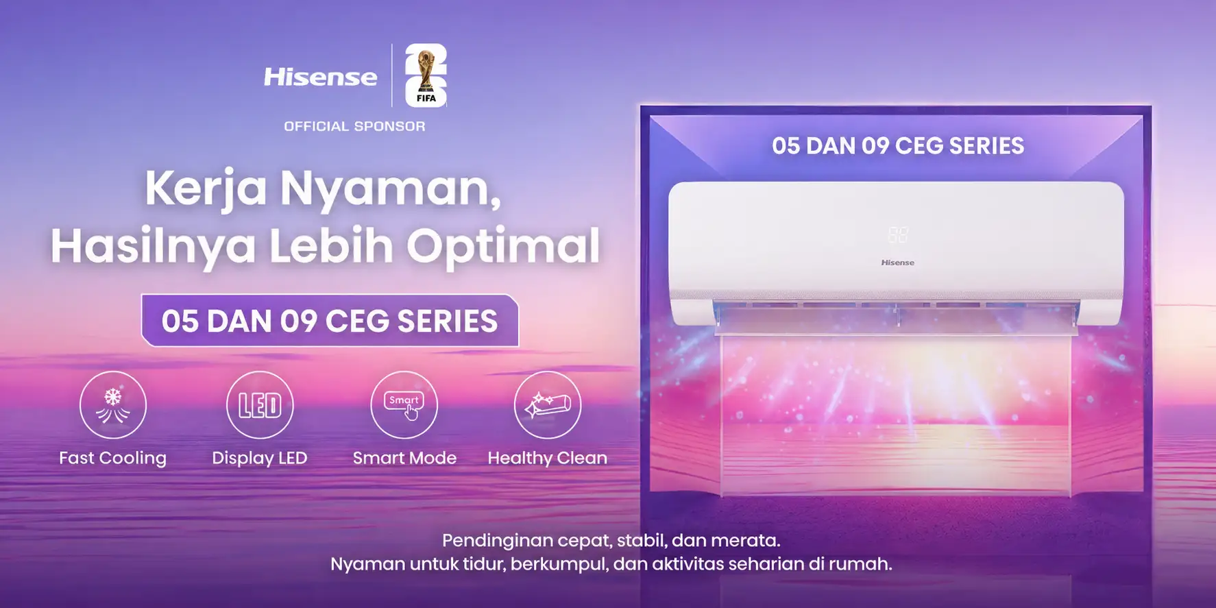 hisense air conditioner standard ceg series