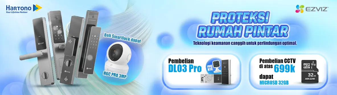 Smart Lock Dapat CCTV, CCTV Dapat SD Card.