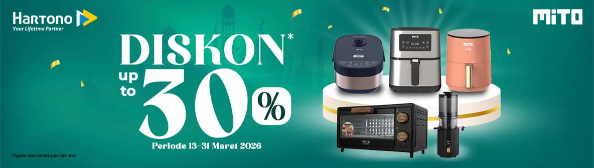 Mito Lebaran Sale up to 30%
