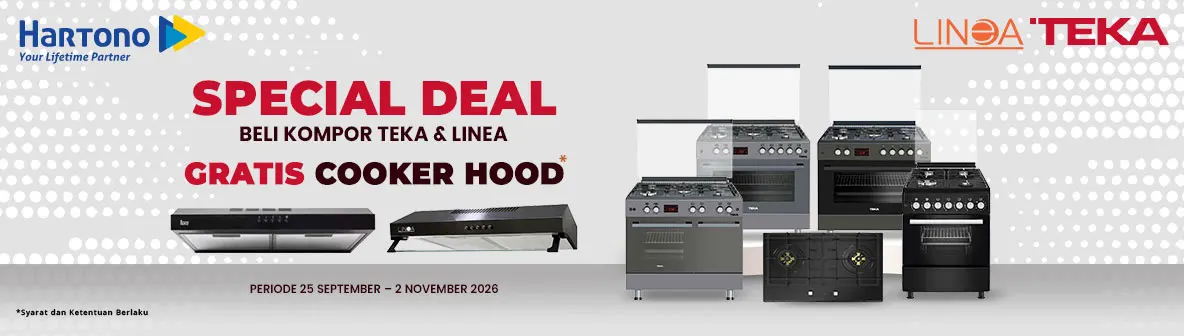 Teka Line Kompor Gratis Cooker Hood
