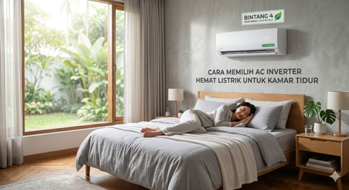 Cara Memilih AC Inverter Hemat Listrik untuk Kamar Tidur (Panduan Lengkap)