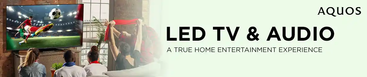 Sharp LED TV & audio