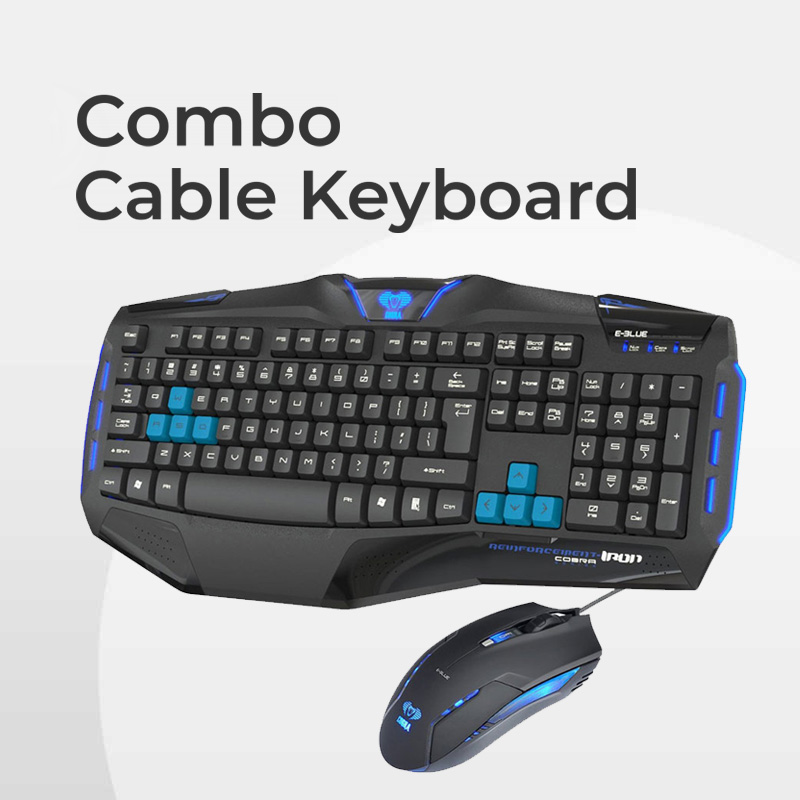 Combo Cable Keyboard