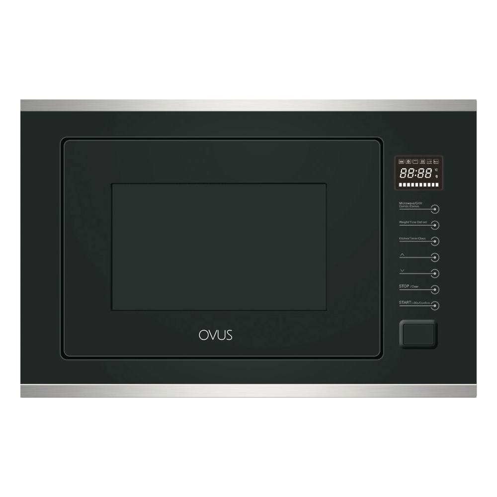 OVUS MICROWAVE TANAM BUILT IN MICROWAVE + GRILL OMWG838B