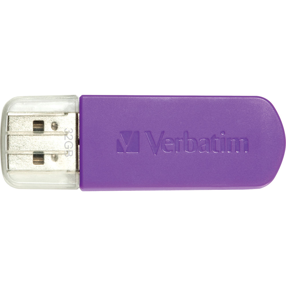 VERBATIM USB MINI DRIVE 32GB VIOLET 66355