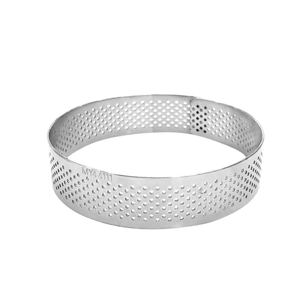 FLOWERY - PERFORATED ROUND RING 8CM MY44111