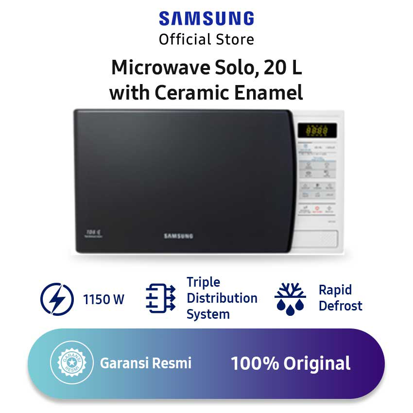 SAMSUNG COUNTERTOP MICROWAVE OVEN 20L ME731K/XSE