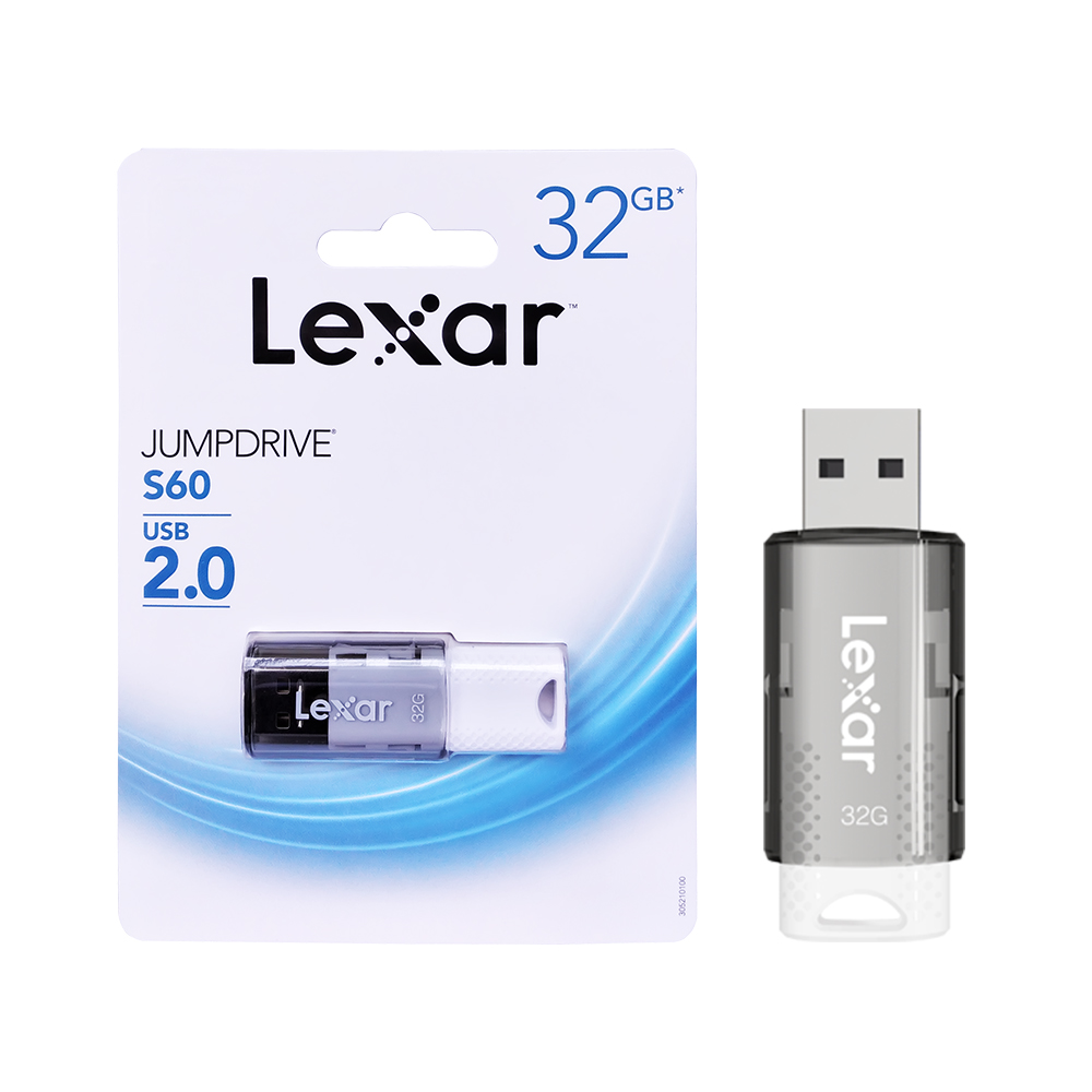 LEXAR - JUMPDRIVE S60 32GB LJDS060032G-BNBNG