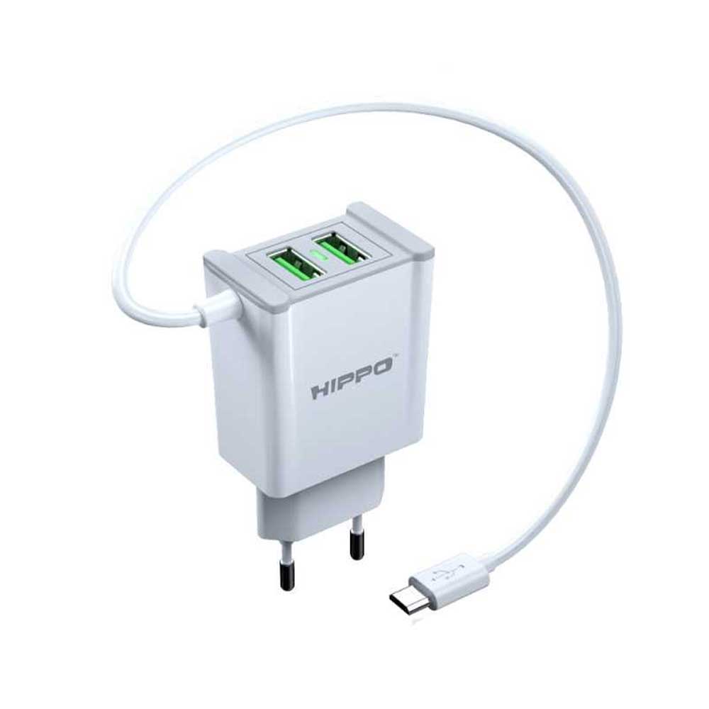 HIPPO ADAPTOR WALL CHARGER NYMP2 WHITE