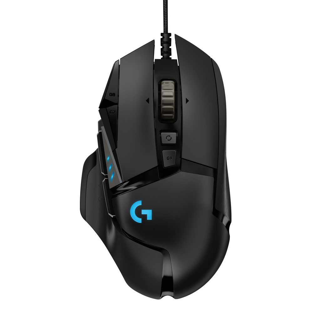 LOGITECH G502 HERO GAMING CABLE MOUSE BLACK