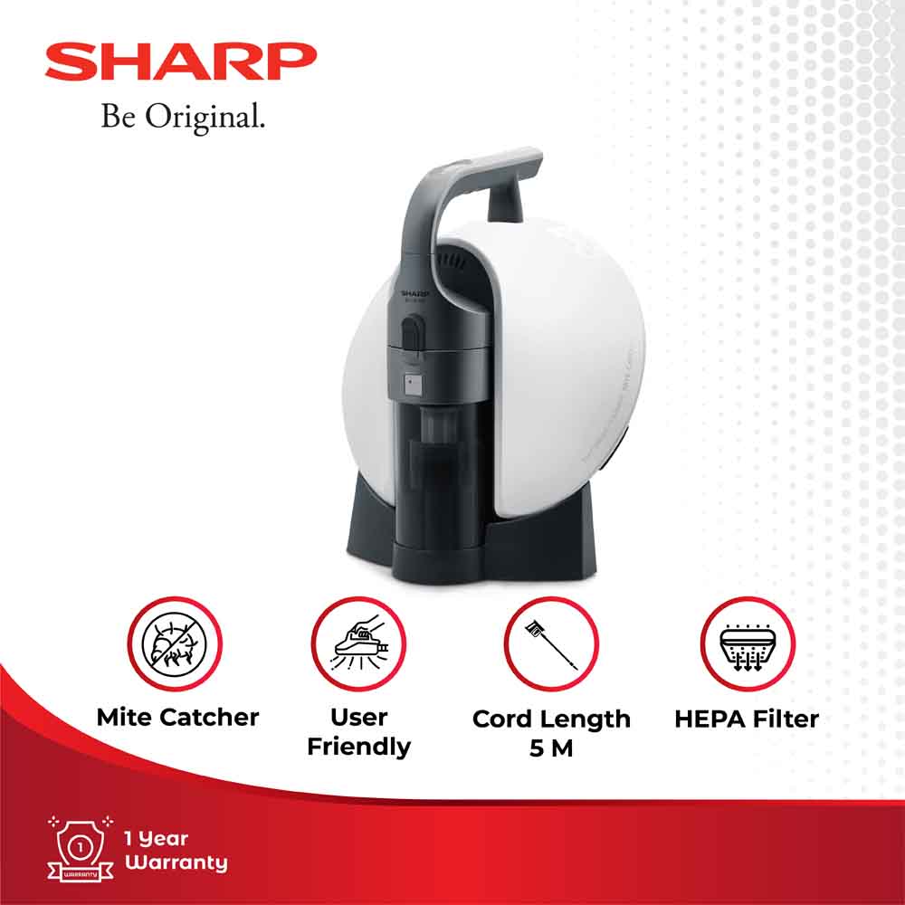 SHARP CANISTER VACUUM CLEANER EC-HX100Y-S