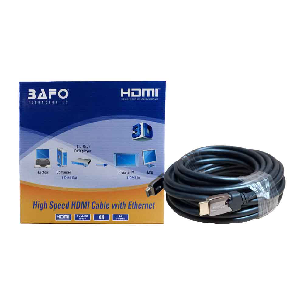 BAFO KABEL CONVERTER 10M HDMI TO HDMI