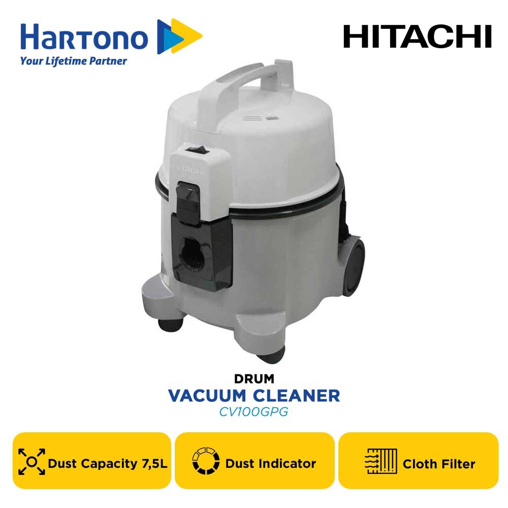HITACHI DRUM VACUUM CLEANER CV100GPG