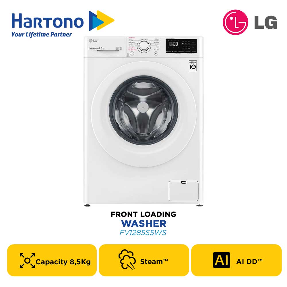 LG MESIN CUCI FRONT LOADING WASHER FV1285S5WS