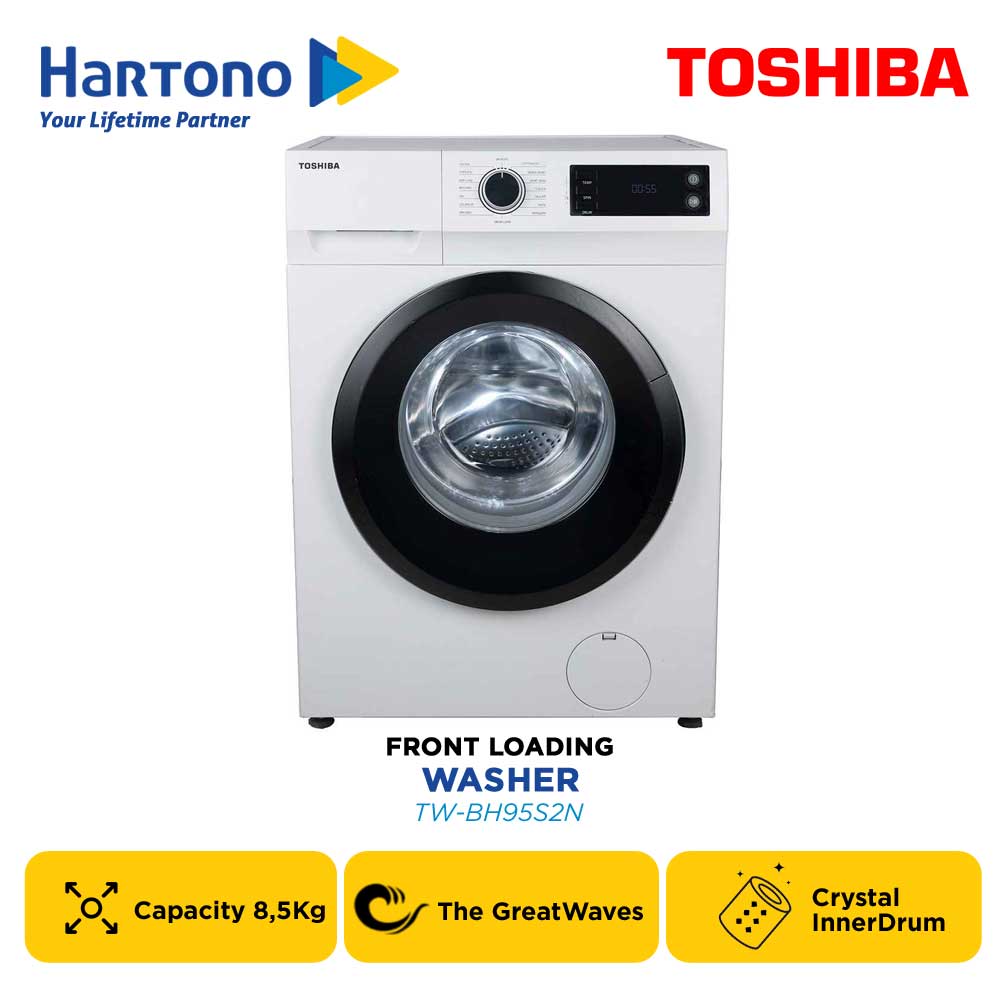 TOSHIBA MESIN CUCI FRONT LOADING WASHER TW-BH95S2N