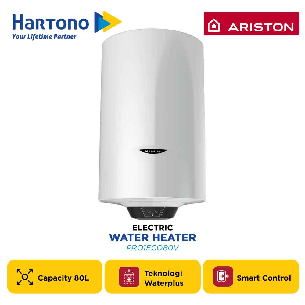 ARISTON PEMANAS AIR ELECTRIC WATER HEATER PRO1ECO80V