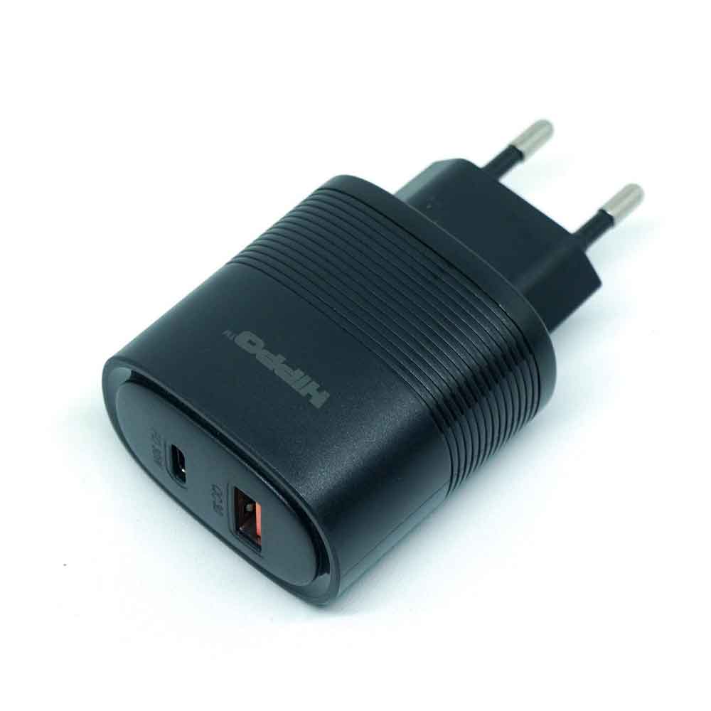HIPPO ADAPTOR WALL CHARGER TURBO 2 BLACK
