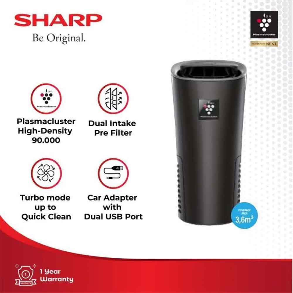 SHARP AIR PURIFIER IG-NX2Y BLACK