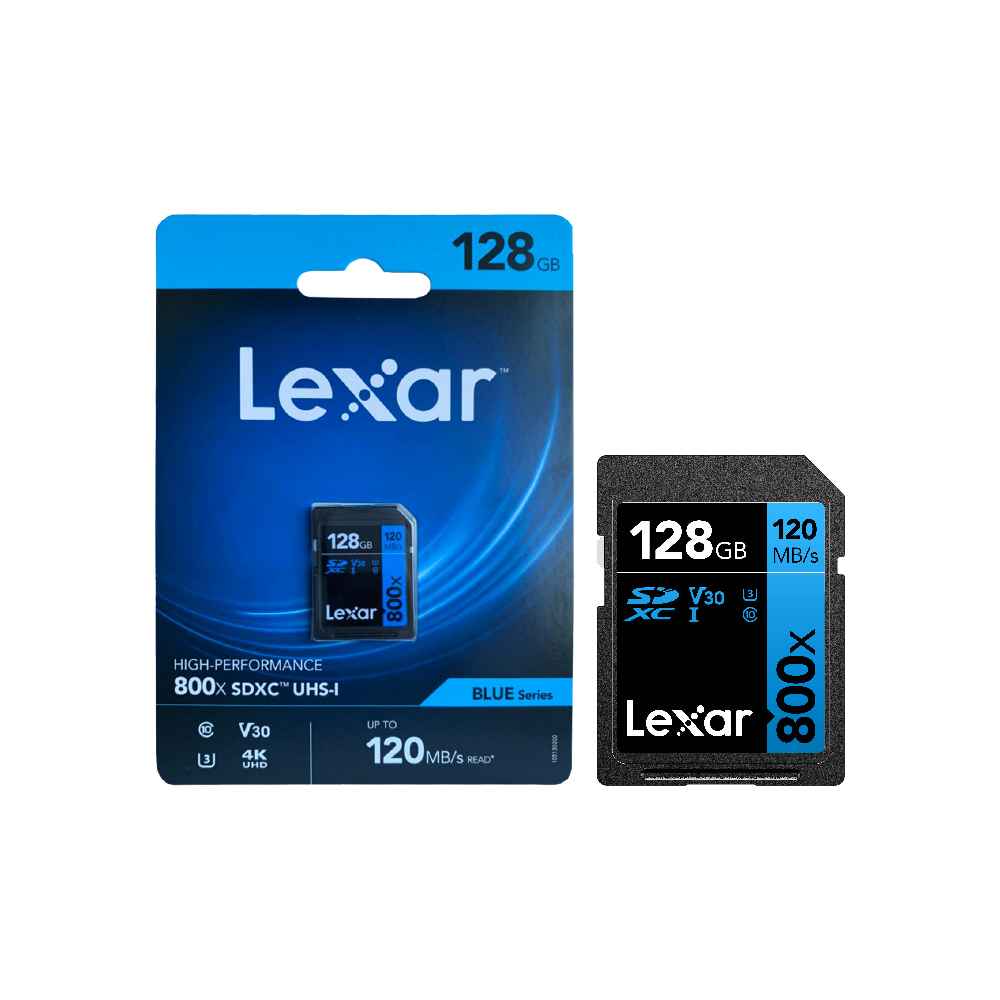 LEXAR SD CARD HIGH PERFORMANCE 128 GB SDHC/SDXC