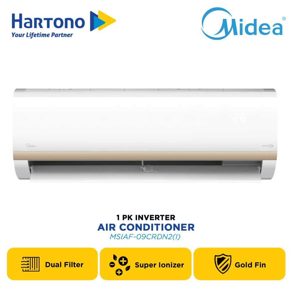 ac midea 1 pk inverter