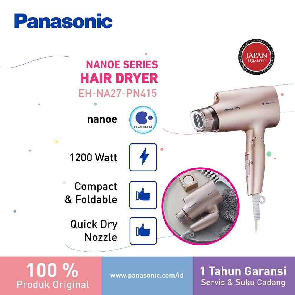 PANASONIC PENGERING RAMBUT HAIR DRYER EH-NA27PN415