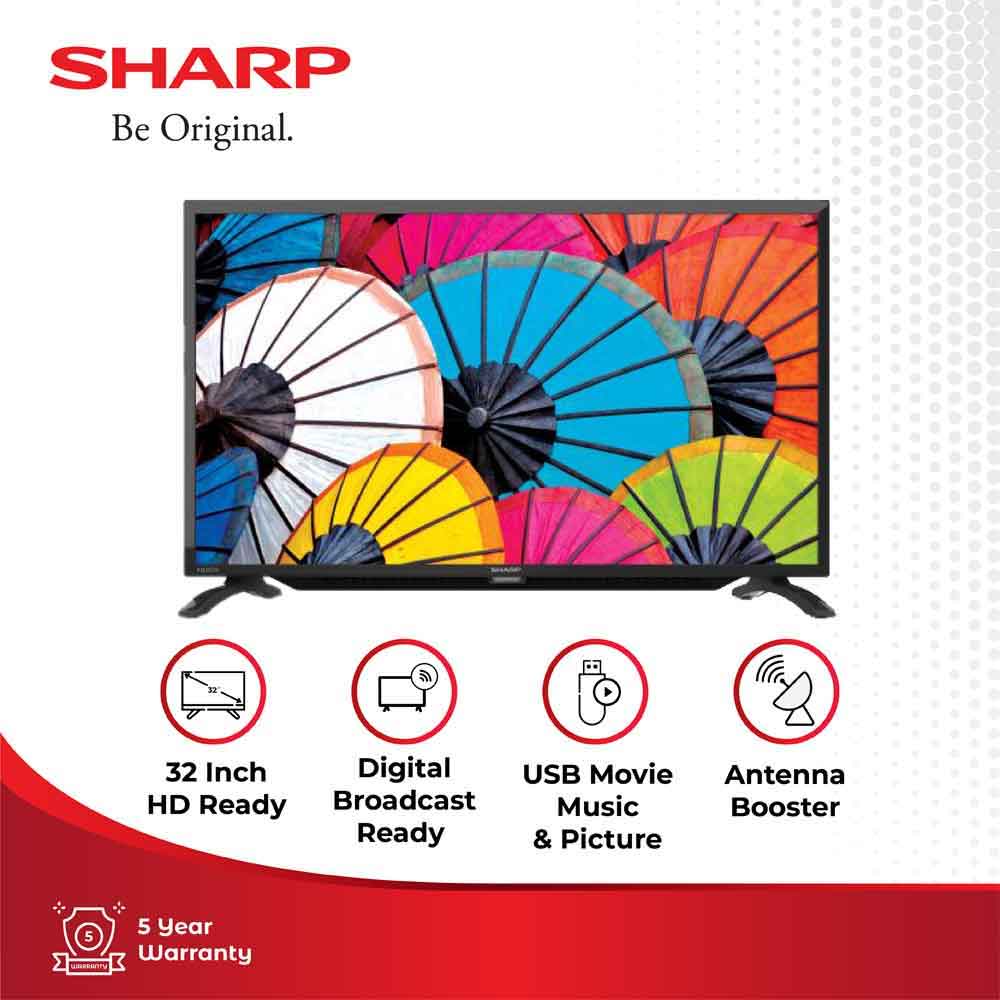 SHARP 32" AQUOS LED TV 2T-C32DC1I