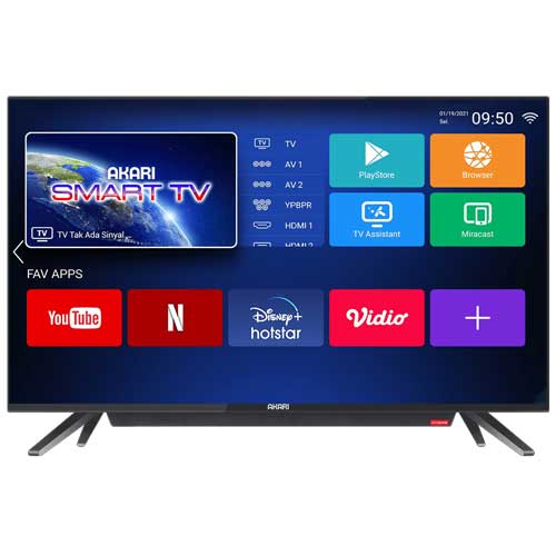 AKARI 65" ANDROID LED TV UHD AT-5565B