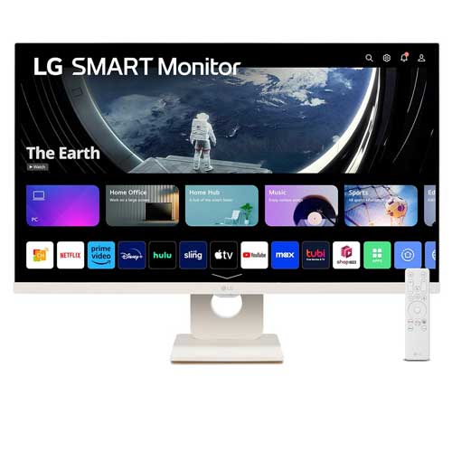 LG 27" Full HD IPS Smart Monitor dengan WebOS 27SR50F-W