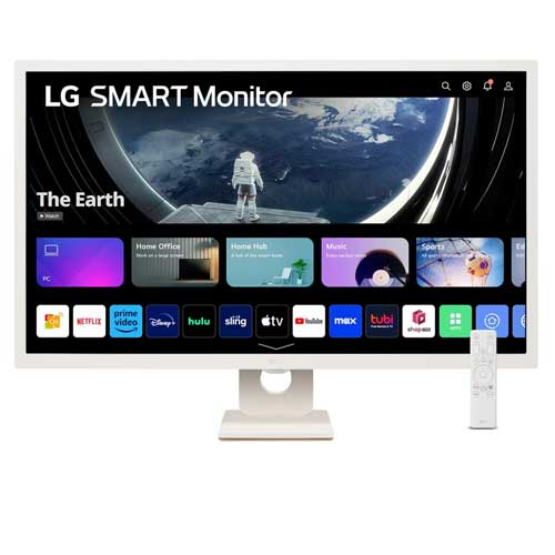 LG 31,5" Full HD IPS Smart Monitor dengan WebOS 32SR50F-W
