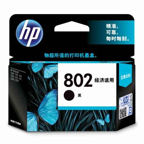 HP CARTRIDGE 802 SMALL BLACK