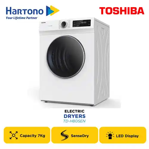 TOSHIBA DRYER PENGERING ELECTRIC DRYER TD-H80SEN