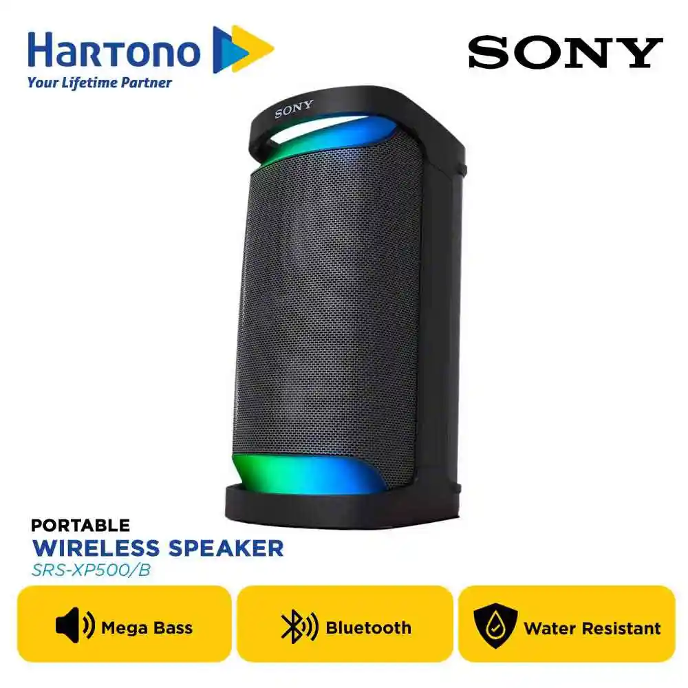 SONY SPEAKER AKTIF PORTABLE X-SERIES SRS-XP500/B