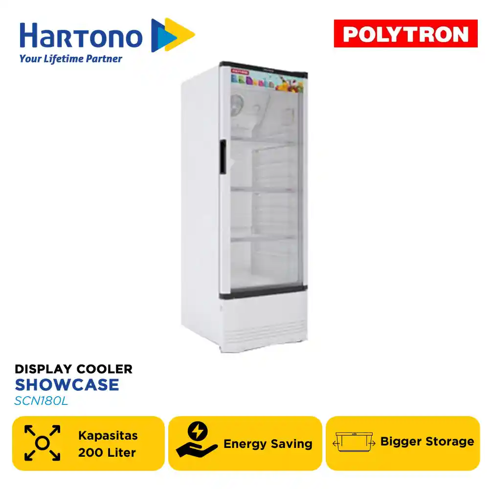 POLYTRON SHOWCASE DISPLAY COOLER SCN180L