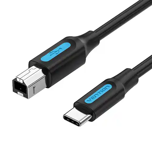 VENTION PRINT CABLE TYPE C TO B MALE USB 2.0 CQU SERIES