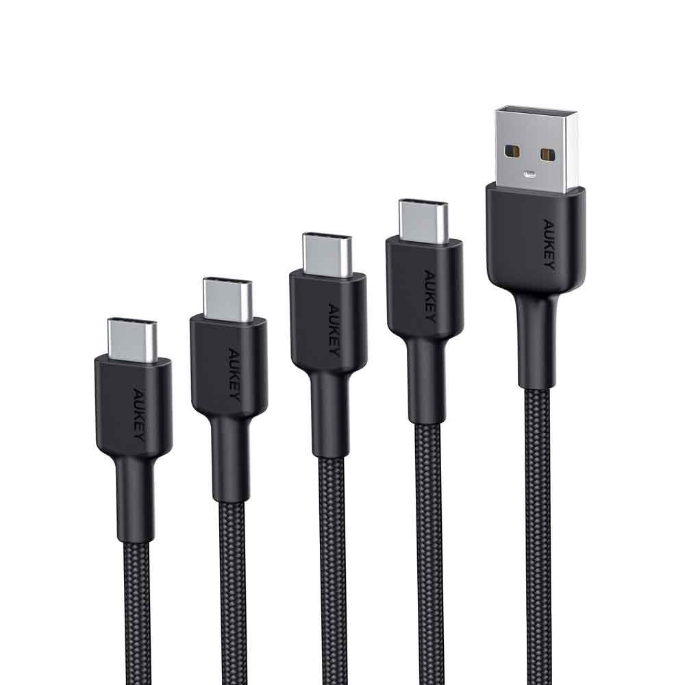 AUKEY KABEL DATA / KABEL CHARGER CB-CMD39 TYPE A TO TYPE C