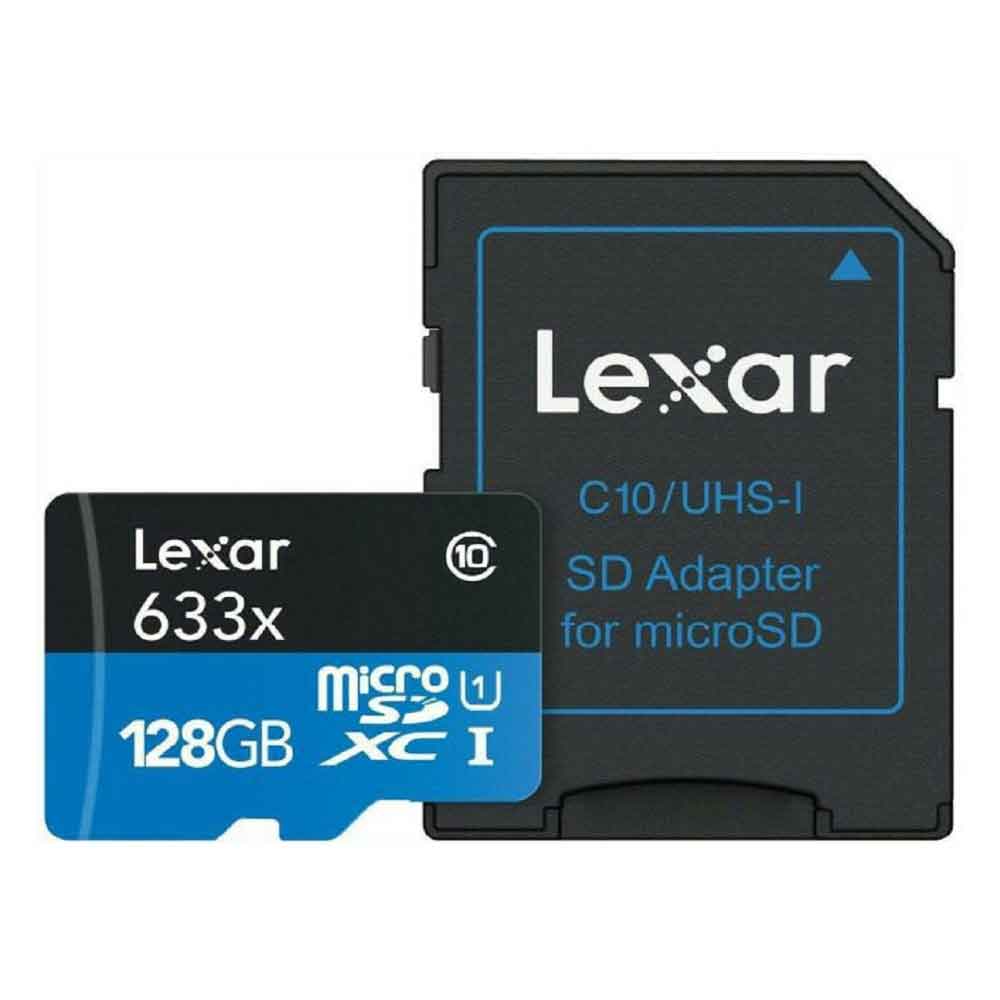 LEXAR HIGH PERFORMANCE MICROSDHC 128GB LSDMI128GBBAP633A