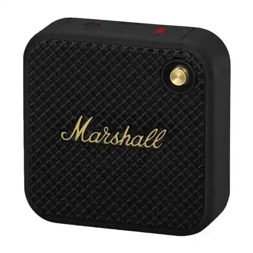 MARSHALL PORTABLE BLUETOOTH SPEAKERS WILLEN BLACK & BRASS