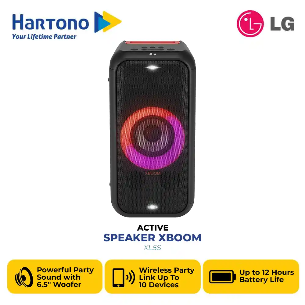 LG AUDIO ACTIVE SPEAKER XBOOM PARTY XL5S